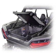 Load image into Gallery viewer, Rear cargo area shown with trunk enclosure open
