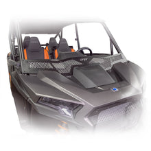 Load image into Gallery viewer, RZR XP 1000 wind diffuser installed on front hood
