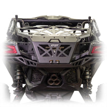 Load image into Gallery viewer, DRT Can-Am X3 cargo storage rack, gates rear bed for secure gear carry
