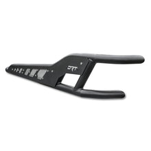 Load image into Gallery viewer, Close‑up of weld seams on black steel rock rail under X3 rocker panel
