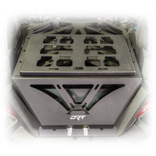 Load image into Gallery viewer, Polaris RZR Packout mount metal bracket mounted on tire carrier
