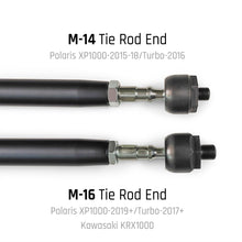 Load image into Gallery viewer, M-14 Tie rod end and M-16 Tie rod end comparison
