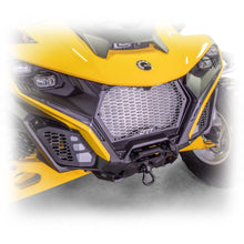 Load image into Gallery viewer, DRT front grill 3-pc kit for 2024+ Maverick R, mil-spec anodized mesh, aggressive styling upgrade
