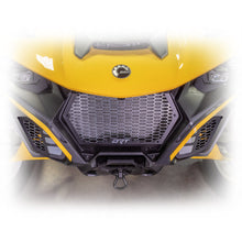 Load image into Gallery viewer, Aluminum front grill kit by DRT for Maverick R, enhances cooling and protection for off-road build
