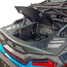 Load image into Gallery viewer, RZR xp 1000 trunk enclosure aluminum installed
