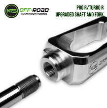 Load image into Gallery viewer, UPGRADED Front Shafts and Shock Forks for Pro R/Turbo R/Pro S - Set of 2
