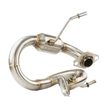 Load image into Gallery viewer, RPM Kawasaki H2 Big Mouth Resonated Cat Delete Mid Pipe
