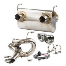 Load image into Gallery viewer, RPM Kawasaki H2 3/4 Exhaust – 2.5" Mid Pipe + Chambered Muffler | Straight or E-Valve Option
