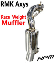 Load image into Gallery viewer, RPM Stainless Steel Race Weight Muffler Polaris RMK AXYS 850 / 9R 2019-2024 - RPM SXS
