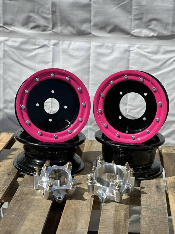 ALBA RACING RZR 200 BEADLOCK ALUMINUM 10X5 WHEELS + 2