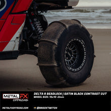 Load image into Gallery viewer, Delta R Beadlock | Satin Black Contrast Cut

