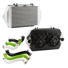 Load image into Gallery viewer, RPM Kawasaki H2 Stage 3 XL Intercooler With Brushless Fans &amp; Sealed Shroud
