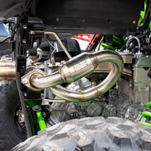 Load image into Gallery viewer, RPM Kawasaki H2 Big Mouth Resonated Cat Delete Mid Pipe
