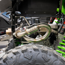 Load image into Gallery viewer, RPM Kawasaki H2 Big Mouth Resonated Cat Delete Mid Pipe
