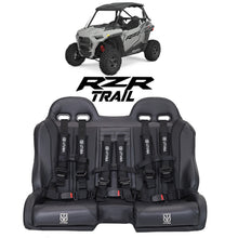 Load image into Gallery viewer, RZR 900/1000 Trail Front Bench Seat with Harnesses (2015+)
