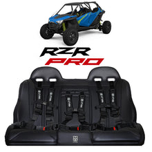 Load image into Gallery viewer, RZR PRO XP/ Pro S/ Pro R Rear Bench Seat W Harnesses (2025+)
