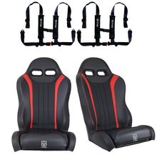 Load image into Gallery viewer, "Weekender" Series Pair of Front or Rear Suspension Bucket Seats RZR 1000 (XP, Turbo, Turbo S, Dynamix, Trail, High Lifter) 2014-2023

