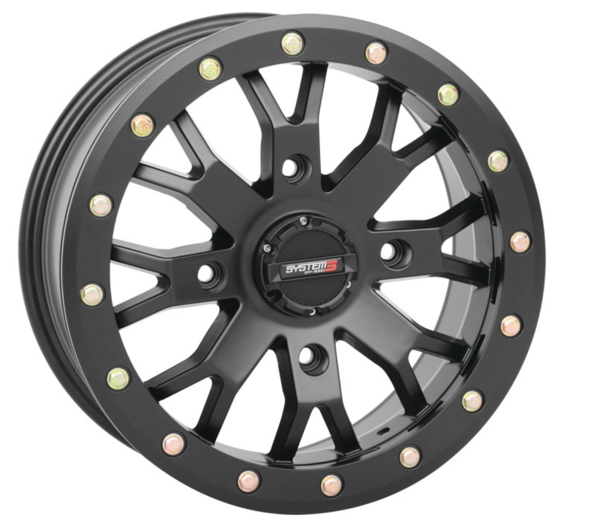 System 3 SB-4 Beadlock 14x7 ATV/UTV Wheel System 3 SB-4 Beadlock 14x7 ATV/UTV Wheel