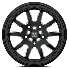 Load image into Gallery viewer, V15 BEADLOCK 15X7 +45MM 5X114.3 SATIN BLACK MILLED
