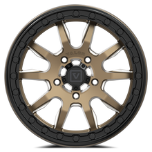 Load image into Gallery viewer, V15 BEADLOCK 15X7 +45MM 5X114.3 SATIN BRONZE MILLED
