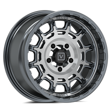 Load image into Gallery viewer, V17 15X8 +10MM 5X114.3 BRUSHED GUNMETAL
