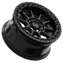 Load image into Gallery viewer, V18 BEADLOCK 15X7 +30MM 5X114.3 GLOSS BLACK
