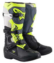 Load image into Gallery viewer, ALPINESTARS - TECH 3 BOOTS BLK/COOL GREY/YLW/FLUO SZ 16 - 2013018-1055-16
