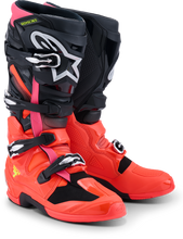 Load image into Gallery viewer, ALPINESTARS - TECH 7 BLACK/RED FLUO/PINK FLUO 11 - 2012025-1576-11

