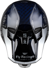 Load image into Gallery viewer, FLY RACING - YOUTH FORMULA S CARBON LEGACY HELMET BLUE CARBON/SILVER YL - 73-4448YL
