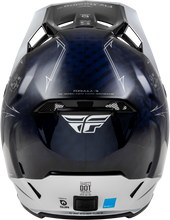 Load image into Gallery viewer, FLY RACING - YOUTH FORMULA S CARBON LEGACY HELMET BLUE CARBON/SILVER YL - 73-4448YL
