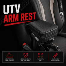 Load image into Gallery viewer, UTVMA Maverick R / Maverick R  MAX Front or Rear Armrest with Bracket (2024+)
