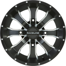 Load image into Gallery viewer, RACELINE - MAMBA WHEEL 14X7 4/110 2+5 (-47MM) BLK/MACHINED - A7747011-25
