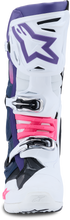 Load image into Gallery viewer, ALPINESTARS - TECH 10 WHT/VIOLET/NVY BL/PNK FL 9 - 2010020-2780-9
