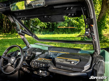 Load image into Gallery viewer, SuperATV - Can-Am Commander MaxDrive Power Flip Glass Windshield - No Wiper
