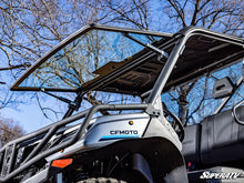 Load image into Gallery viewer, SuperATV - CFMOTO UForce 1000 MaxDrive Power Flip Glass Windshield - No Wiper
