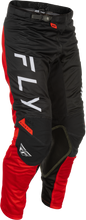 Load image into Gallery viewer, FLY RACING - KINETIC MESH CENTER PANTS BLACK/WHITE/RED SZ 30 - 379-32630
