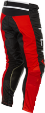 Load image into Gallery viewer, FLY RACING - KINETIC MESH CENTER PANTS BLACK/WHITE/RED SZ 30 - 379-32630
