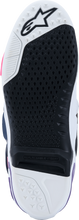 Load image into Gallery viewer, ALPINESTARS - TECH 10 WHT/VIOLET/NVY BL/PNK FL 9 - 2010020-2780-9
