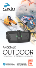 Load image into Gallery viewer, CARDO - PALKTALK OUTDOOR SINGLE BLACK - SP000001
