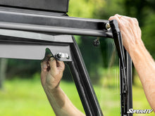 Load image into Gallery viewer, SuperATV - Bobcat UV34 Flip Down Glass Windshield
