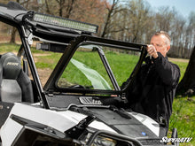 Load image into Gallery viewer, SuperATV - Polaris RZR 900 Flip Down Glass Windshield
