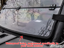 Load image into Gallery viewer, SuperATV - Polaris Ranger Fold Down Windshield - Clear, Scratch Resistant
