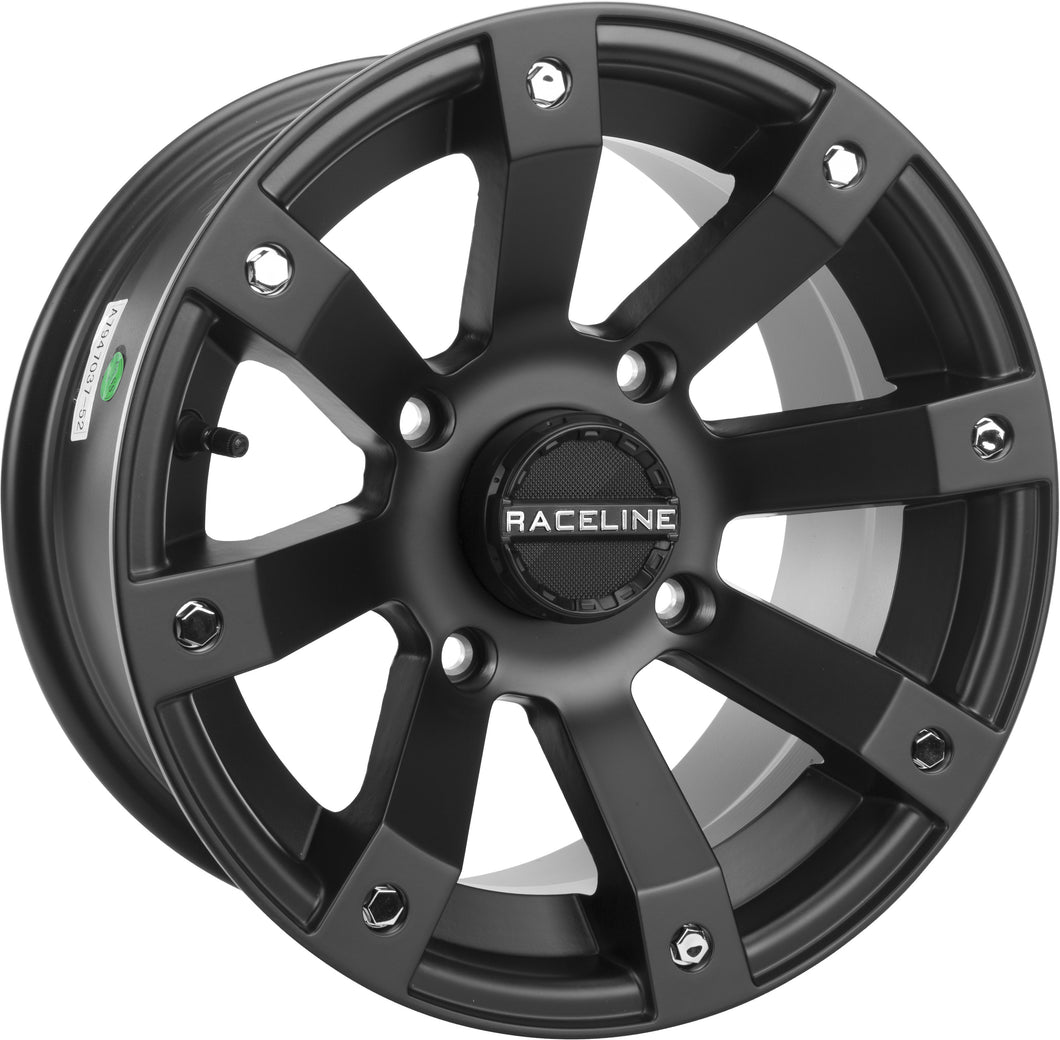 SCORPION WHEEL 14X7 4/137 5+2 (+10MM) BLACK