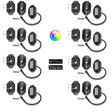 Load image into Gallery viewer, 5150 Whips 187 Style Rock Lights w/ Control Harness
