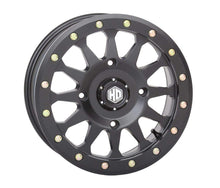 Load image into Gallery viewer, STI HD A1 UTV Bead Lock Wheel 14x7 and 15x7 in Machined and Matte Black
