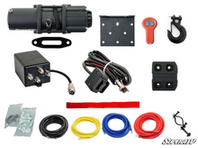 Load image into Gallery viewer, 3500 LB. UTV/ATV WINCH (WITH WIRELESS REMOTE &amp; SYNTHETIC ROPE)
