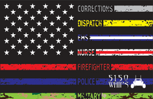 Load image into Gallery viewer, 5150 Whips Heavy Duty American Flag (First Responders)
