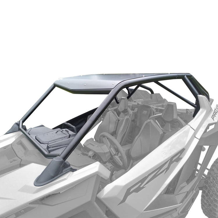 RZR PRO XP Cage 2-Seat - Aluminum Roof Hi-Brow Black Thumper Fab