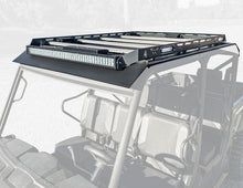 Load image into Gallery viewer, Tracker 800SX Crew Roof with Roof Rack Level 1 Black Thumper Fab
