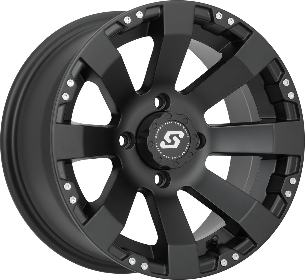 SPYDER WHEEL 12X7 4/110 2+5 (-47MM) BLACK